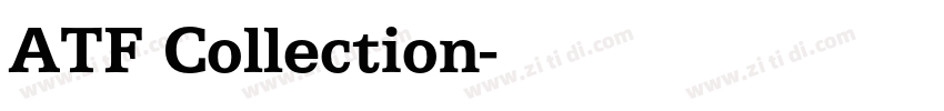 ATF Collection字体转换
